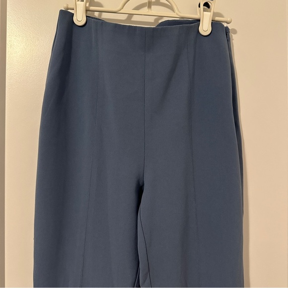 Babaton Atelier Aritzia Jotham Smoky Blue High Rise Trousers Size 4 Women’s - Picture 4 of 12